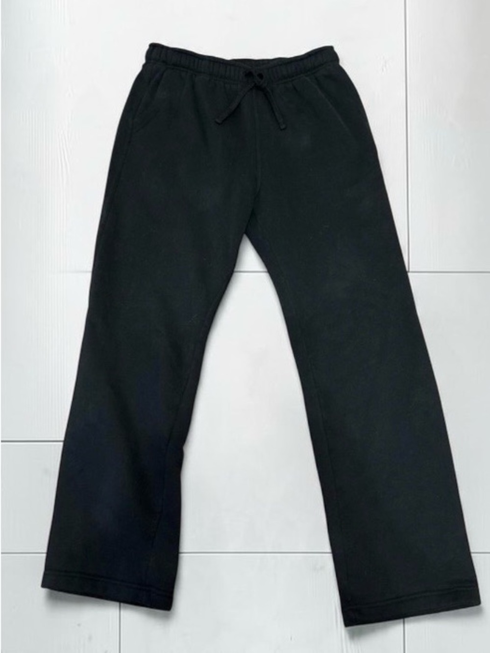 Men's Black Cozy Drawstring Joggers